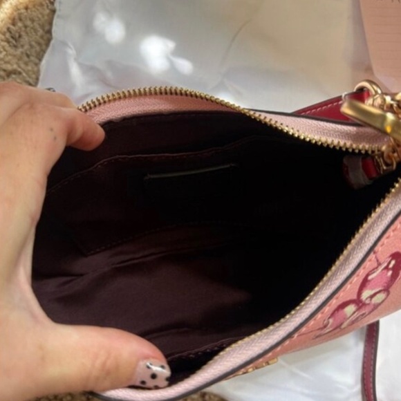 Coach Teri Shoulder Bag With Cherry Print NWT - Picture 5 of 6